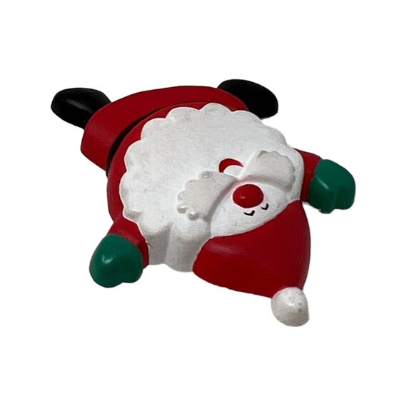 Hallmark Cards Pin Dancing Santa Christmas Holiday Vintage‎ Brooch - Picture 5 of 7